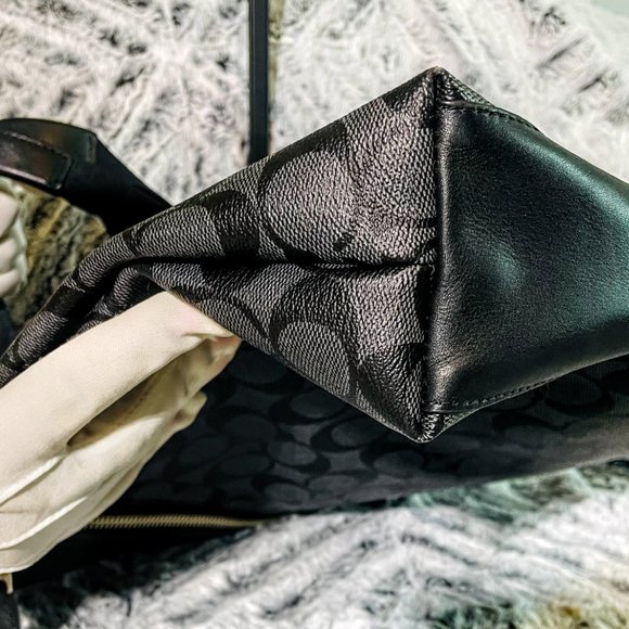 NWOT - COACH CHARLES FOLDOVER TOTE IN SIGNATURE (F54774) - Picture 9 of 15